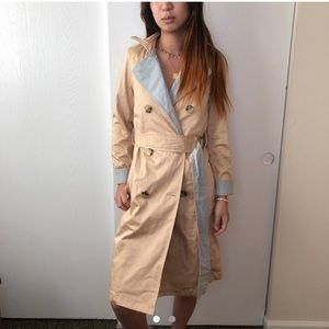 Anthropologie trench coat
